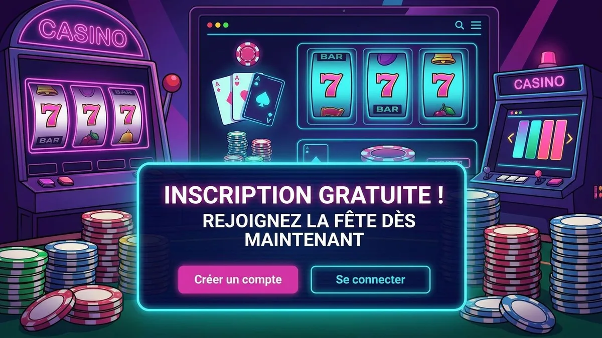 Inscription avec bonus
